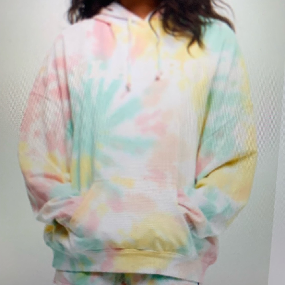 Pastel Tie-Dye Hoodie